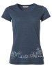 VAUDE Women's Skomer Print T-Shirt II dark sea uni Größ 34