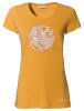 VAUDE Women's Skomer Print T-Shirt II burnt yellow Größ 40