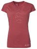 VAUDE Women's Tekoa Wool T-Shirt brick Größ 38