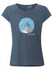 VAUDE Women's Tekoa T-Shirt II dark sea uni Größ 34