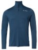 VAUDE Men's Monviso Wool Halfzip LS T-Shirt dark sea Größ M