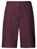 VAUDE Women's Ledro Print Shorts cassis Größ 44