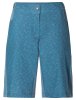 VAUDE Women's Ledro Print Shorts blue gray Größ 36