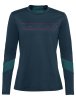 VAUDE Women's Qimsa LS Logo Shirt dark sea Größ 36