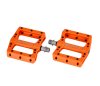 MATRIX Plattformpedal Composite PE76 Gewinde: 9/16 Zoll | gedichtetes Gleitlager | orange | SB-Verpackung