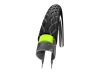 SCHWALBE Fahrradreifen Marathon Green Guard HS 420 20 Zoll | ETRTO: 40-406 | Draht | TwinSkin | schwarz Reflex