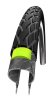 SCHWALBE Fahrradreifen Marathon Green Guard HS 420 16 Zoll | ETRTO: 47-305 | Draht | TwinSkin | schwarz Reflex