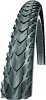 SCHWALBE Fahrradreifen Marathon Plus Tour HS 404 28 Zoll | ETRTO: 42-622 | Draht | TwinSkin | schwarz Reflex