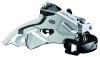 SHIMANO Umwerfer Altus FDM370 silber | Top Swing Schelle | Ausführung: 66-69 Grad | 9-fach | Dual Pull