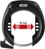 ABUS Rahmenschloss SHIELD XPlus 5755L R BK OE schwarz | Ausführung: für Ballonreifen LHR-3