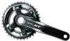 SHIMANO Kettenradgarnitur XT FCM8000 Hollow. II schwarz | 38 x 28 Zähne