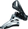 SHIMANO Umwerfer Deore FDM6020 silber | Side Swing Schelle 28,6/31,8/34,9 | 10-fach | Front Pull | Ausführung: High Clamp 66-69 Grad