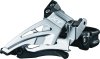 SHIMANO Umwerfer Deore XT FDM8025 silber | Top Swing Schelle 34,9 | Ausführung: 66-69 Grad | 11-fach | Dual Pull