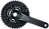 SHIMANO Kettenradgarnitur Deore FCM6000 Hollow. II schwarz | 40 x 30 x 22 Zähne