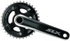 SHIMANO Kettenradgarnitur SLX FCM7000 Hollow. II schwarz | 36 x 26 Zähne