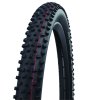 SCHWALBE Fahrradreifen Rocket Ron ADDIX HS 438 27,5 Zoll | ETRTO: 57-584 | Falt | SnakeSkin | schwarz Snakeskin