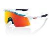 100% Speedcraft SL BORA - HiPER Multilayer Mirror Lens  unis Team White - Bora