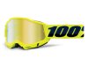 100% Accuri Gen. 2 goggle anti fog mirror lens  unis Fluo Yellow