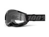 100% Strata 2 Junior Goggle - Clear Lens FA23  unis black