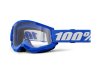 100% Strata 2 Junior Goggle - Clear Lens FA23  unis blue