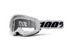 100% Strata 2 Junior Goggle - Clear Lens FA23  unis white