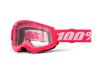 100% Strata 2 Junior Goggle - Clear Lens FA23  unis pink