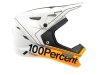100% Status DH/BMX helmet  XXL Carby Silver