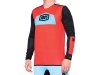 100% R-Core X DH Jersey  M fluor red/black