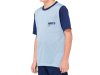 100% Ridecamp Youth Jersey  L Light Slate / Navy