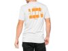 100% Trona Tech Tee  S Chalk