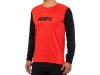 100% Ridecamp Long Sleeve Jersey   S Red/Black