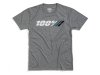 100% Motorrad Tech Tee  S Heather Grey