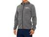 100% Rorik Tech Zip Hoodie  XL Heather Charcoal