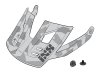 iXS Visor + Pins Trigger FF Camo  M/L Grey Camo