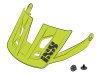 iXS Visor + Pins Trigger AM  M/L lime