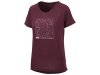 iXS Flow Women Contour Tech Tee Short Sleeve  36 Raisin