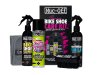 Muc Off Premium Bike Shoe Care Kit (6)  nos black