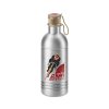 Elite Trinkflasche EROICA ALU silber mit CYCLES BRENTA Design 600ml