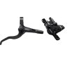 Shimano Scheibenbremsset MT401 (HR) schwarz Resin Belag