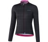 SHIMANO W'S KAEDE THERMAL LS JERSEY BLACK (S) S