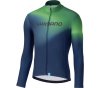 SHIMANO TEAM LONG SLEEVE JERSEY GREEN (S) S