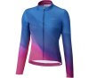 SHIMANO W'S KAEDE THERMAL JERSEY BLUE (XL) XL