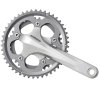 SHIMANO Kurbelgarnitur FC-CX50 10-fach 170 mm 46-36 Zähne Silber