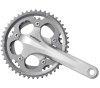 SHIMANO Kurbelgarnitur FC-CX50 10-fach 175 mm 46-36 Zähne Silber