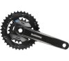 SHIMANO Kurbelgarnitur  FC-M315-B2 7-fach/8-fach 175 mm 36-22 Zähne Schwarz