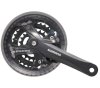 SHIMANO Kurbelgarnitur ACERA FC-M361 7-fach/8-fach 170 mm 48-38-28 Zähne Schwarz