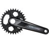 SHIMANO Kurbelgarnitur DEORE FC-M6120 12-fach 175 mm 32 Zähne Schwarz