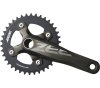 SHIMANO Kurbelgarnitur ZEE FC-M640 10-fach 165 mm 36 Zähne Schwarz