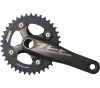 SHIMANO Kurbelgarnitur ZEE FC-M640 10-fach 175 mm 36 Zähne Schwarz