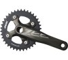 SHIMANO Kurbelgarnitur ZEE FC-M645 10-fach 175 mm 36 Zähne Schwarz